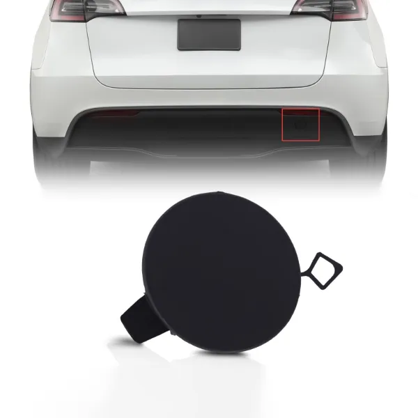 Заглушка бампера буксировочного крюка задняя 149442600A Tesla Motors